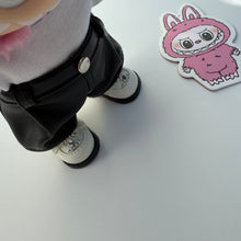 Load image into Gallery viewer, ‘LEATHERS’ LYCHEE BERRY BOOM BESPOKE LABUBU