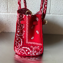 Load image into Gallery viewer, ‘CHERRY’ BANDANA BAG BY BOOM BESPOKE