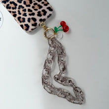 Load image into Gallery viewer, ‘CHERRY MARASCHINO’ BOOM BESPOKE PHONE CHAIN CHARM
