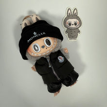 Load image into Gallery viewer, ´ GILET & BEANIE’ SESAME BEAN BOOM BESPOKE LABUBU NEUTRAL PACK