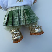 Load image into Gallery viewer, ‘SKIRT & T’ GREEN GRAPE BOOM BESPOKE LABUBU