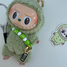 Load image into Gallery viewer, ‘TENNIS’ GREEN GRAPE BOOM BESPOKE LABUBU