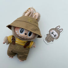 Load image into Gallery viewer, ‘DUNGAREES’ TOFFEE BOOM BESPOKE LABUBU