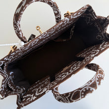 Load image into Gallery viewer, ‘ESPRESSO’ SMALL BANDANA BAG BY BOOM BESPOKE