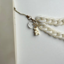 Load image into Gallery viewer, ‘CREAM DREAM’ BOOM BESPOKE PHONE CHAIN CHARM