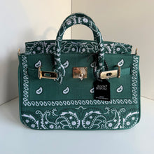 Load image into Gallery viewer, ‘PINE’ SMALL BANDANA BAG BY BOOM BESPOKE