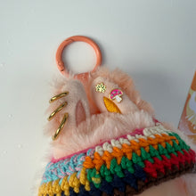 Load image into Gallery viewer, ‘FLOWER POWER’ HAPPINESS BIG INTO ENERGY BOOM BESPOKE LABUBU