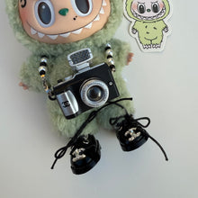 Load image into Gallery viewer, ‘CAMERA’ GREEN GRAPE BOOM BESPOKE LABUBU