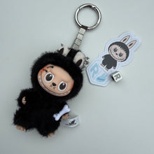 Load image into Gallery viewer, ‘HALLOWEEN CAT’ ‘R’ PIN FOR LOVE (MINI) BOOM BESPOKE LABUBU