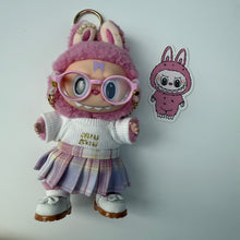 Load image into Gallery viewer, ‘GLASSES & SKIRT’ LYCHEE BERRY BOOM BESPOKE LABUBU