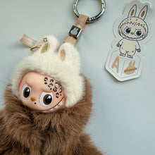 Load image into Gallery viewer, ‘FUR JACKET’ LEOPARD´À ’ PIN FOR LOVE MINI LABUBU’S