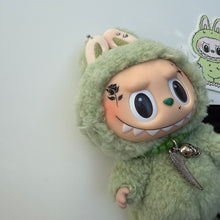 Load image into Gallery viewer, ‘SKULL & WING’ GREEN GRAPE BOOM BESPOKE LABUBU