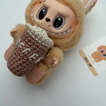 Load image into Gallery viewer, ‘CROCHET COFFEE’ BABA BOOM BESPOKE LABUBU