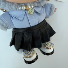 Load image into Gallery viewer, ‘GLASSES & SKIRT’ SEA SALT COCONUT BOOM BESPOKE LABUBU