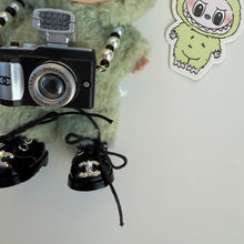 Load image into Gallery viewer, ‘CAMERA’ GREEN GRAPE BOOM BESPOKE LABUBU