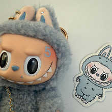 Load image into Gallery viewer, ‘BOUCLÉ BAG’ SEA SALT COCONUT BOOM BESPOKE LABUBU