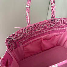 Load image into Gallery viewer, ‘BUBBLEGUM’ BANDANA BAG BY BOOM BESPOKE