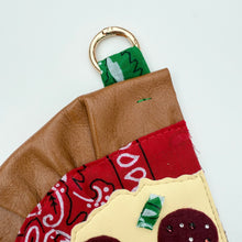 Load image into Gallery viewer, ‘BOOMERONI’ PIZZA SLICE BAG CHARM BY BOOM BESPOKE