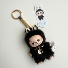 Load image into Gallery viewer, ‘CUSTOM TEXT’ ‘R’ PIN FOR LOVE (MINI) BOOM BESPOKE LABUBU NEUTRAL PACK