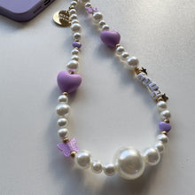 Load image into Gallery viewer, ‘LILAC LOVE’ BOOM BESPOKE PHONE BEADS
