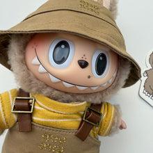 Load image into Gallery viewer, ‘DUNGAREES’ TOFFEE BOOM BESPOKE LABUBU