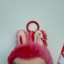 Load image into Gallery viewer, ‘HEART DUNGAREES’ LOVE BIG ENERGY BOOM BESPOKE LABUBU