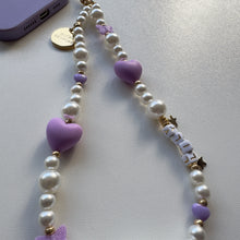 Load image into Gallery viewer, ‘LILAC LOVE’ BOOM BESPOKE PHONE BEADS