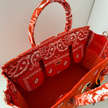 Load image into Gallery viewer, ‘APEROL’ BANDANA BAG BY BOOM BESPOKE