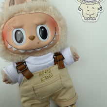 Load image into Gallery viewer, ‘CREAM DUNGAREE’ SOYMILK BOOM BESPOKE LABUBU