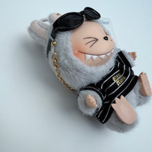 Load image into Gallery viewer, ‘STRIPE T’ HEHE BOOM BESPOKE LABUBU