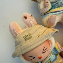 Load image into Gallery viewer, ‘STRIPES’ HAVE A SEAT ZIZI,BABA,SISI BOOM BESPOKE LABUBU