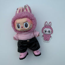 Load image into Gallery viewer, ‘BOOTS & STRIPES’ LYCHEE BERRY BOOM BESPOKE LABUBU