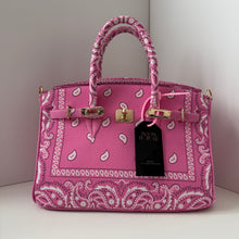 Load image into Gallery viewer, ‘BUBBLEGUM’ BANDANA BAG BY BOOM BESPOKE