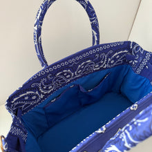 Load image into Gallery viewer, ‘PETROL’ BANDANA BAG BY BOOM BESPOKE