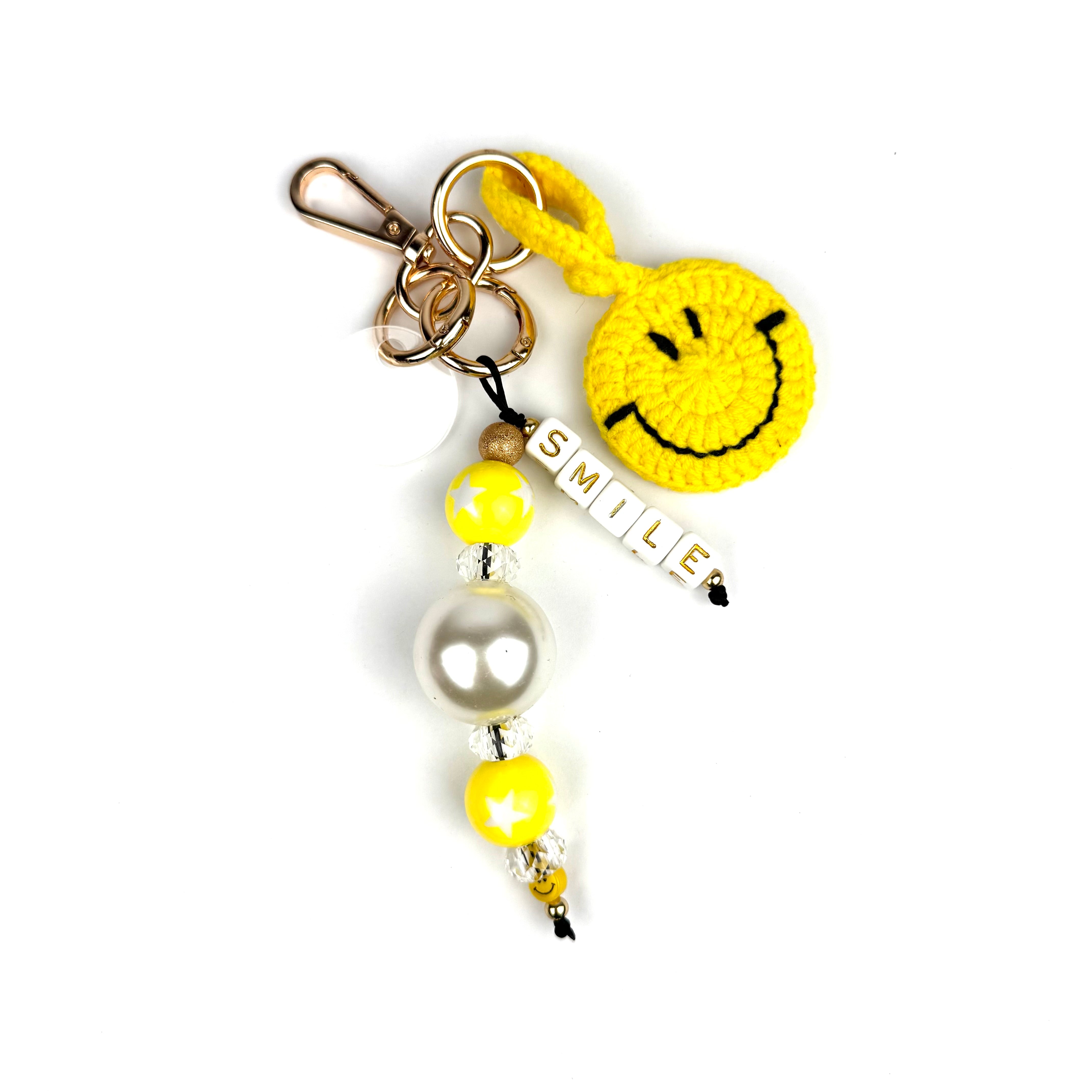 THE SMILEY BOOM BESPOKE BAG CHARM