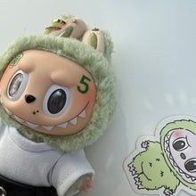 Load image into Gallery viewer, ‘LEATHERS’ GREEN GRAPE BOOM BESPOKE LABUBU