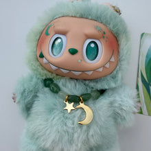 Load image into Gallery viewer, ‘MOON WITH AVENTURINE’ SERENITY BIG ENERGY BOOM BESPOKE LABUBU