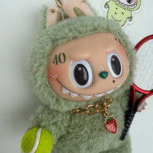 Load image into Gallery viewer, ‘WIMBLEDON’ GREEN GRAPE BOOM BESPOKE LABUBU