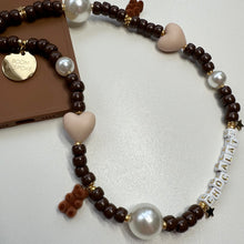 Load image into Gallery viewer, “SWEET LIKE CHOCOLATE” BOOM BESPOKE PHONE BEADS