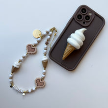 Load image into Gallery viewer, VANILLA ICE CREAM BOOM BESPOKE PHONE BEADS