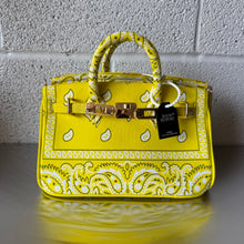 Load image into Gallery viewer, ‘LEMON’ SMALL BANDANA BAG BY BOOM BESPOKE