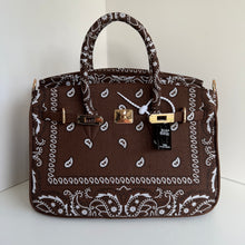 Load image into Gallery viewer, ‘ESPRESSO’ BANDANA BAG BY BOOM BESPOKE