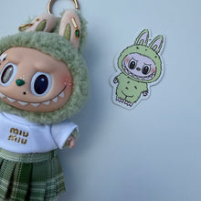 Load image into Gallery viewer, ‘SKIRT & T’ GREEN GRAPE BOOM BESPOKE LABUBU