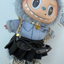 Load image into Gallery viewer, ‘GLASSES & SKIRT’ SEA SALT COCONUT BOOM BESPOKE LABUBU