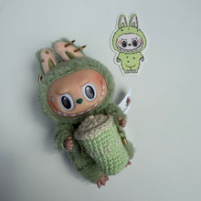 Load image into Gallery viewer, ‘MATCHA’ GREEN GRAPE BOOM BESPOKE LABUBU