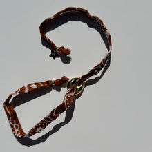 Load image into Gallery viewer, ‘CARAMEL’ TAN BANDANA WRAP BRACELET BY BOOM BESPOKE