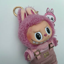 Load image into Gallery viewer, ‘DUNGAREE’ LYCHEE BERRY BOOM BESPOKE LABUBU