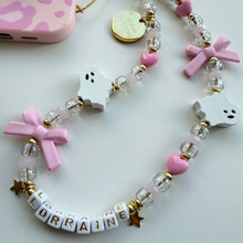 Load image into Gallery viewer, ‘GIRLY GHOST’ BOOM BESPOKE PHONE BEADS