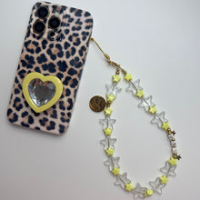 Load image into Gallery viewer, ‘YOU STAR’ YELLOW BOOM BESPOKE PHONE BEADS