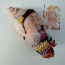 Load image into Gallery viewer, ‘FLOWER POWER’ HAPPINESS BIG INTO ENERGY BOOM BESPOKE LABUBU